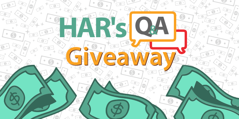 HAR's Q&A Giveaway Is Live!
