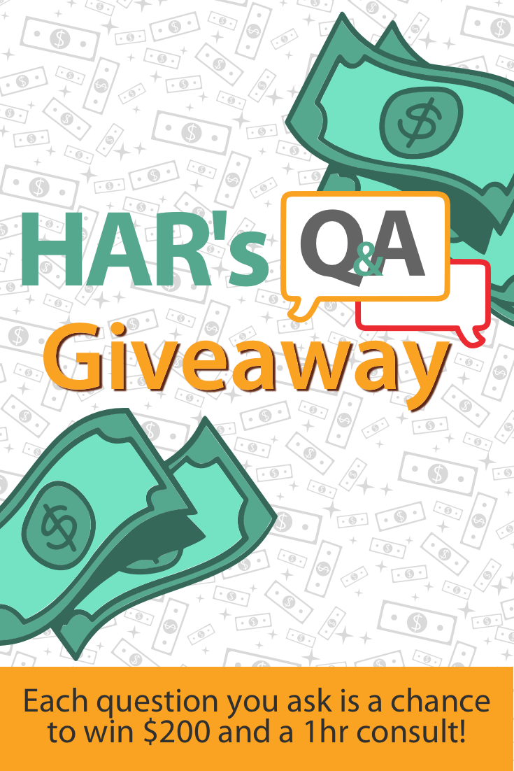 HAR's Q&A Giveaway Is Live!