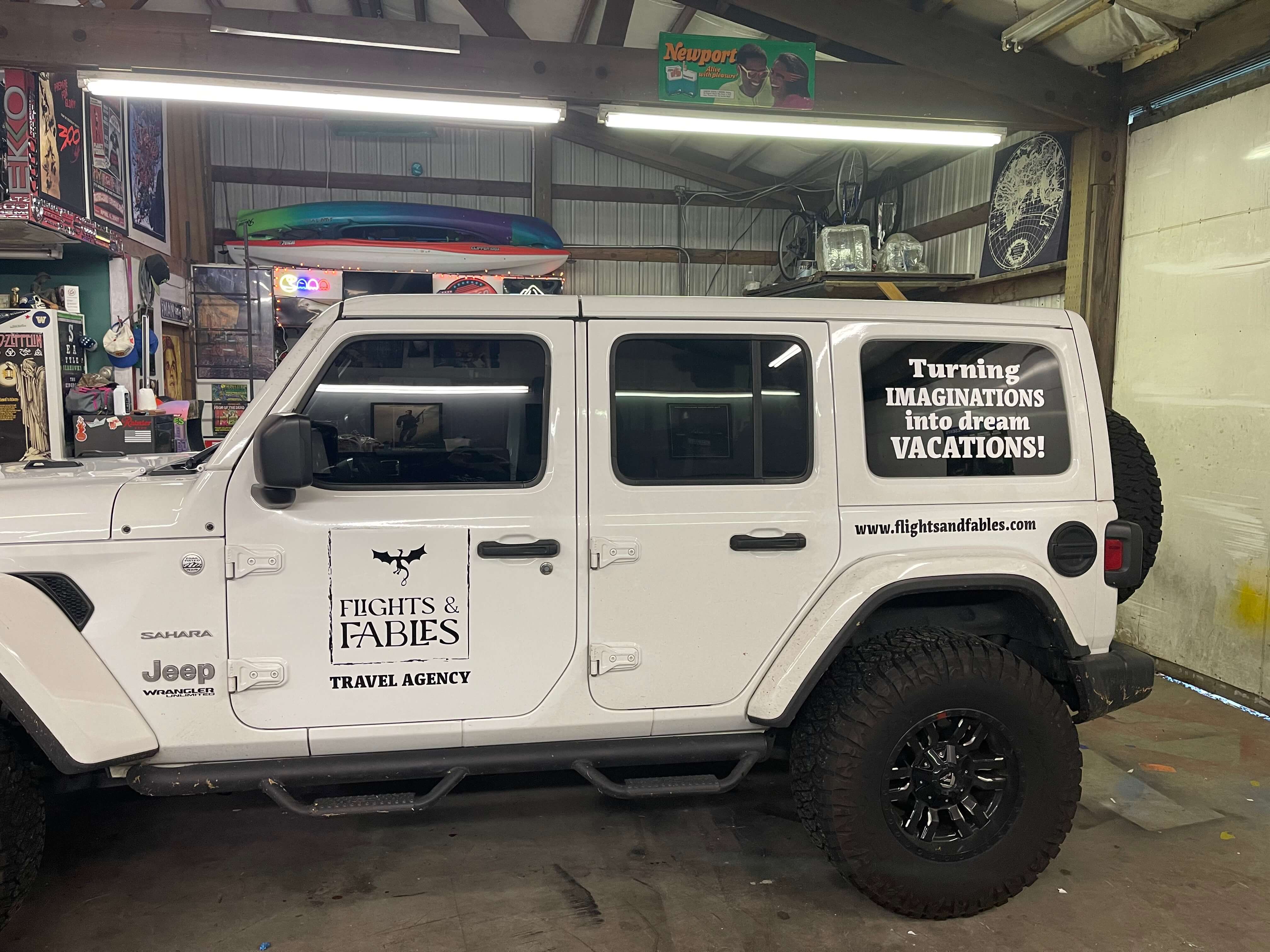 Side of jeep