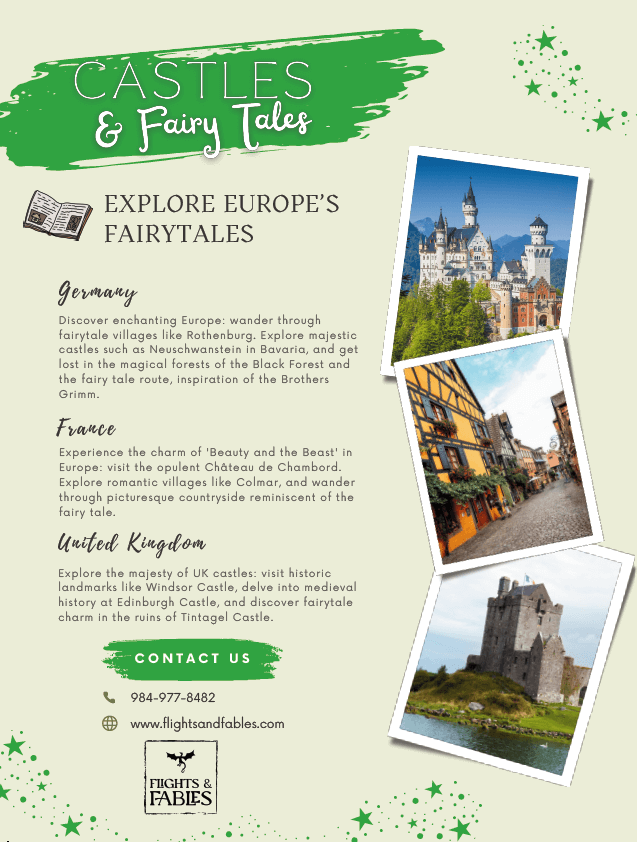 Castles and Fairytale flyer