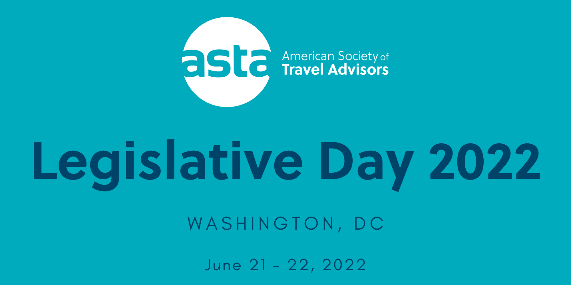 ASTA Legislative Day 2022