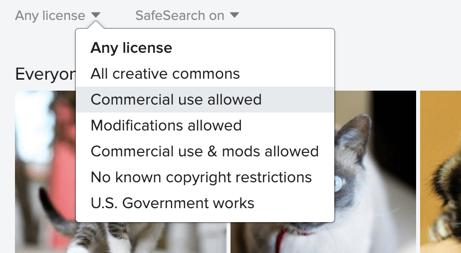 Free Website Image License Search Flicker
