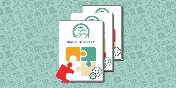 Travel Itinerary Template Form