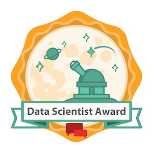 Badge du prix Data Scientist de la meilleure agence d'accueil de HAR