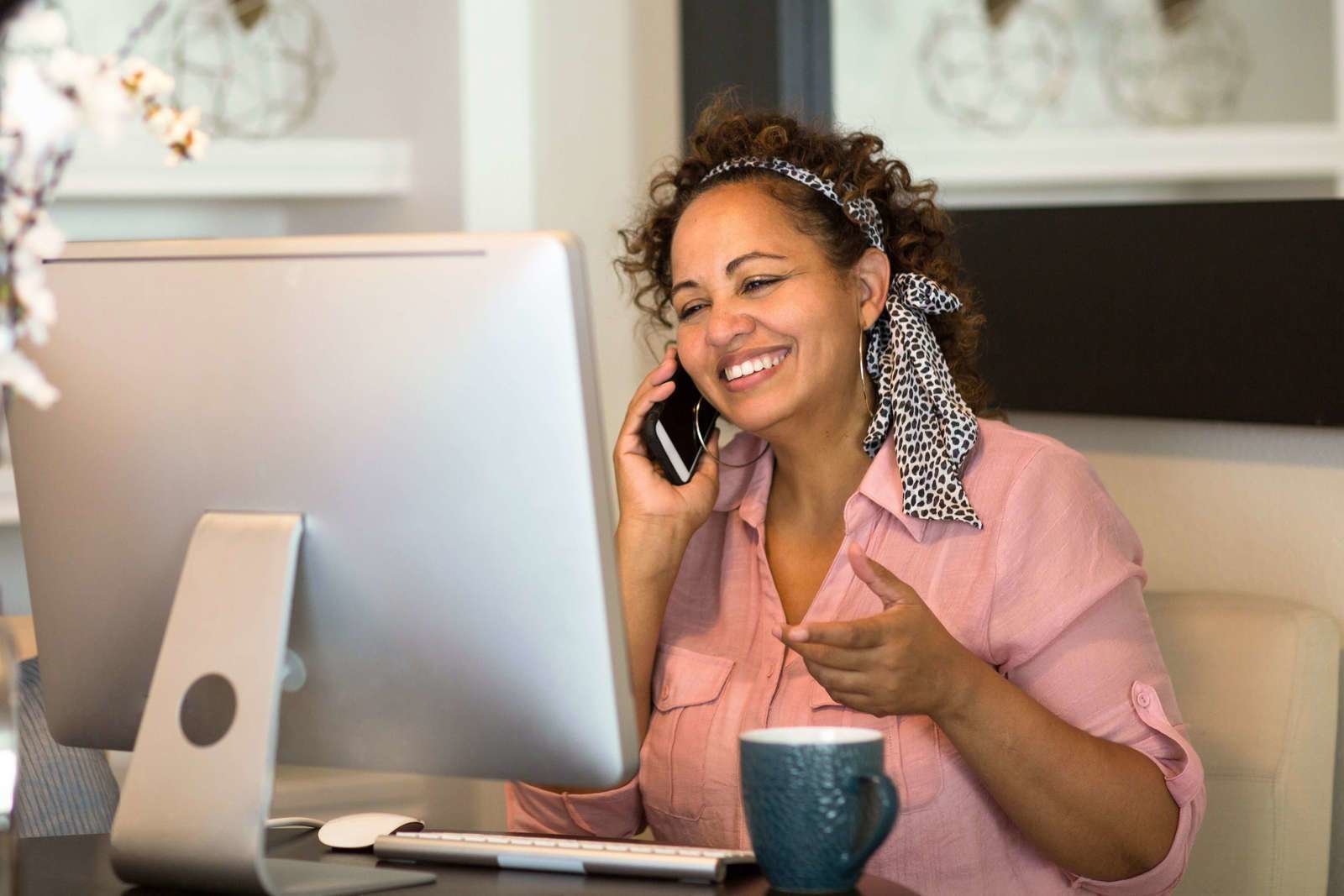 Travel Agent on Phone