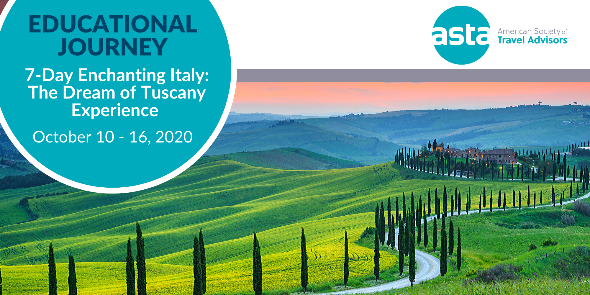 ASTA FAM to Italy: The Dream of Tuscany Experience