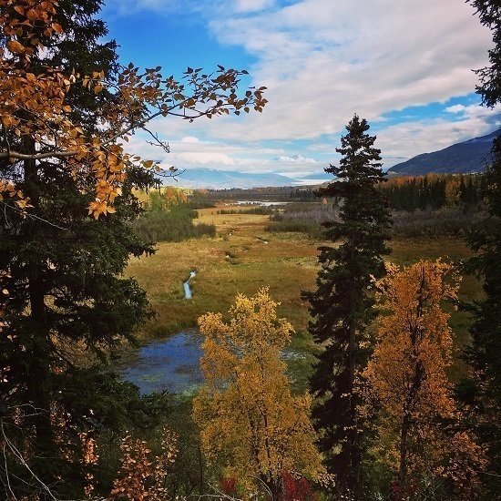 Knik River Valley -- Alaska Fall Views