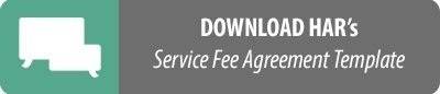Download button - Travel Service Fee Agreement Form Template